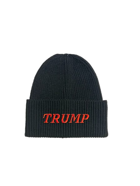 Black Beanie, Red Letters