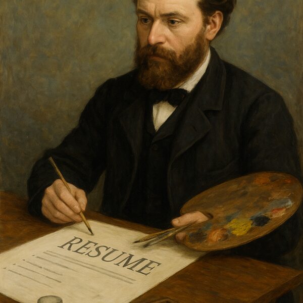 Resume maker by Édouard Manet