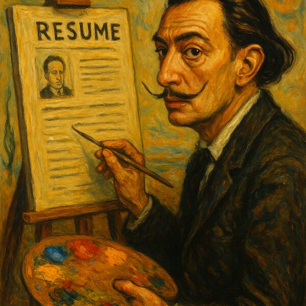 Resume maker by Salvador Dalí