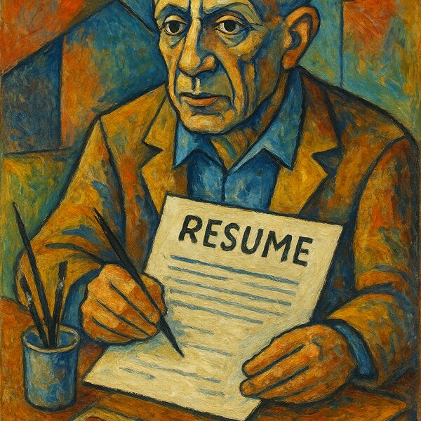 Resume maker by Pablo Picasso